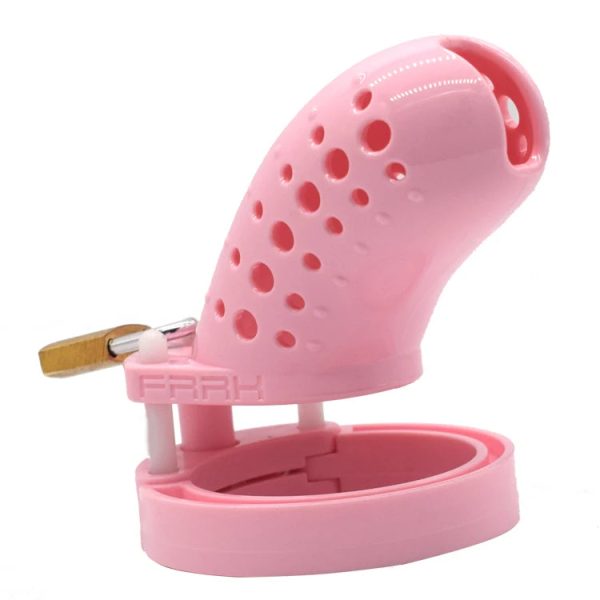Gay Chastity Device Cock Cage 5 Size Rings Sex Products For Men - Image 16