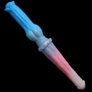 Super Long Double Head Horse Dick Huge Kont Dildo Soft Liquid Silicone Anal Plug