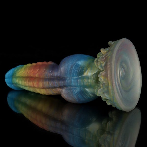 Multicolor Fantasy Silicone Dildo - Image 4