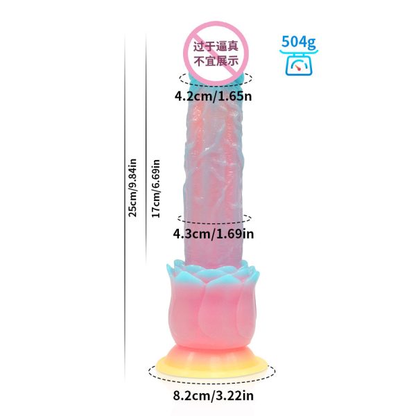 Unisex Thick Silicone Plug - Curved Design for Dual G-Spot & Prostate Stimulation - Image 9