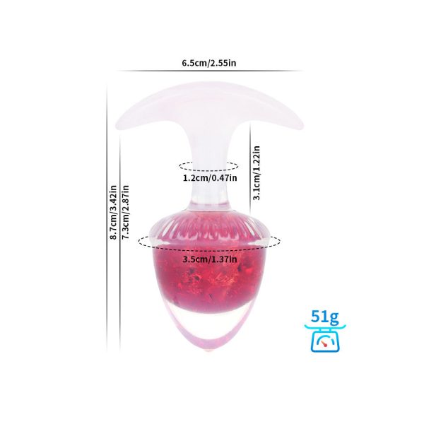 Liquid Silicone Crystal Butt Plug - Image 15
