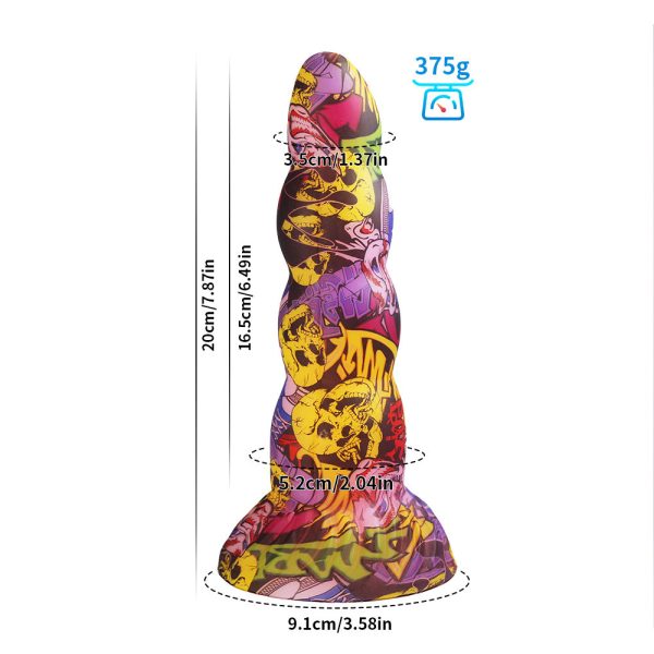 Vibrant Silicone Anal Toy - Image 7