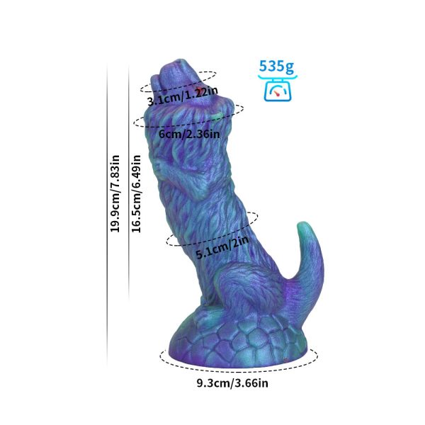 Fantasy Dragon Dildo - G-Spot Stimulator & Anal Expander for Women - Image 6