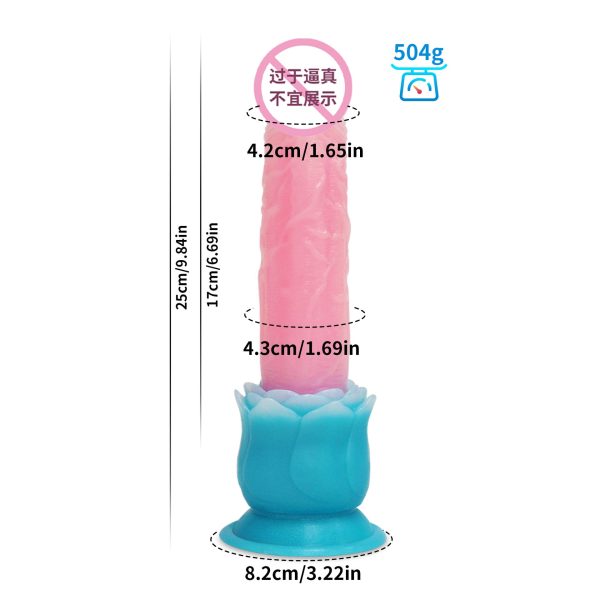 Color-Changing Silicone Anal Wand - Textured Surface for Progressive Stimulation & Temperature Play - Image 7
