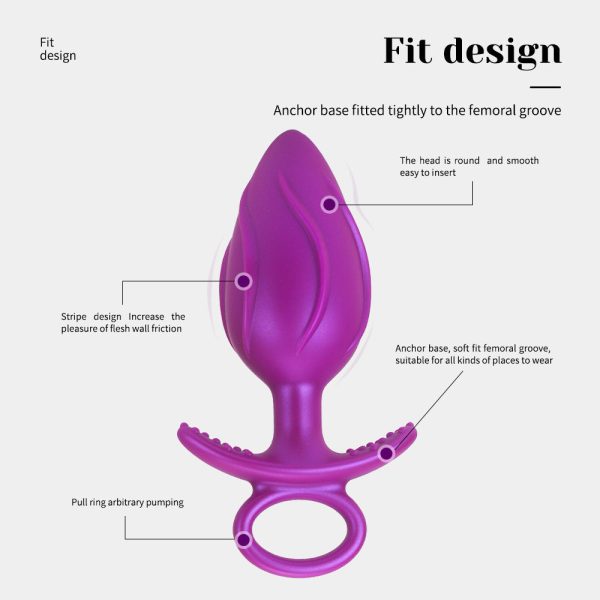 Stimulating Anal Beads with Rolling Balls - Universal Silicone Butt Plug for Couples & Solo Play - Image 4