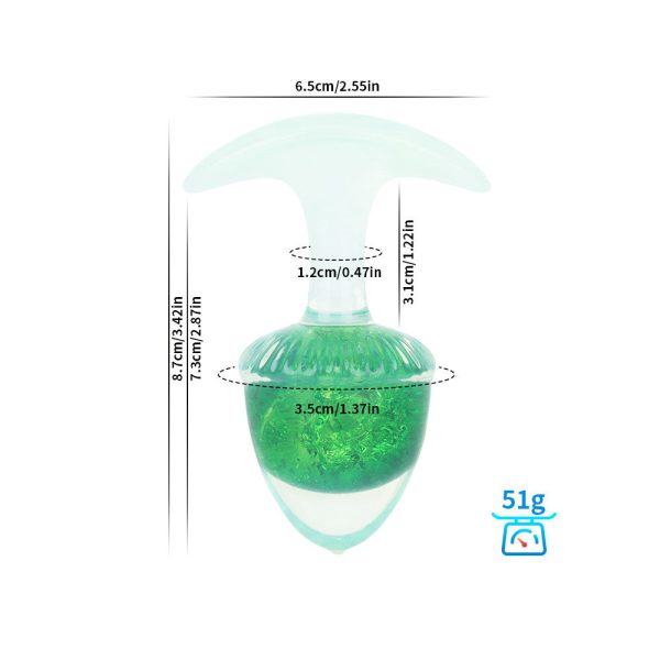 Liquid Silicone Crystal Butt Plug - Image 24