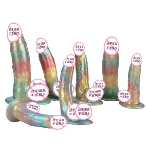 Rainbow Fantasy Dragon Dildo