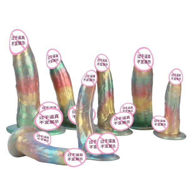 Rainbow Fantasy Dragon Dildo