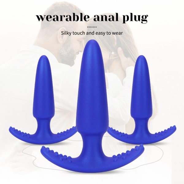 Premium Silicone Anal Trainer Kit – Wearable Butt Plug for Extended Play - Image 2