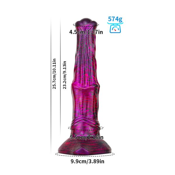 Fantasy Golden Horse Dildo - Image 8