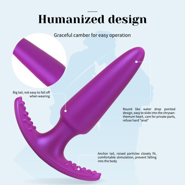 Stainless Steel Beginner Anal Plug - Image 3