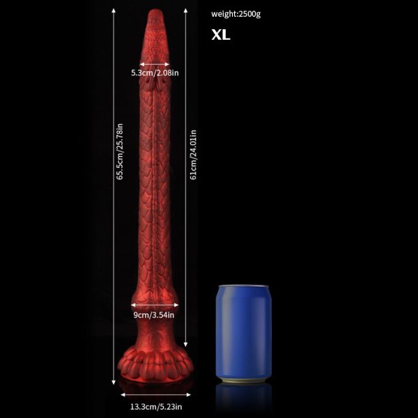 Extra-Long Soft Silicone Anal Plug - Image 9