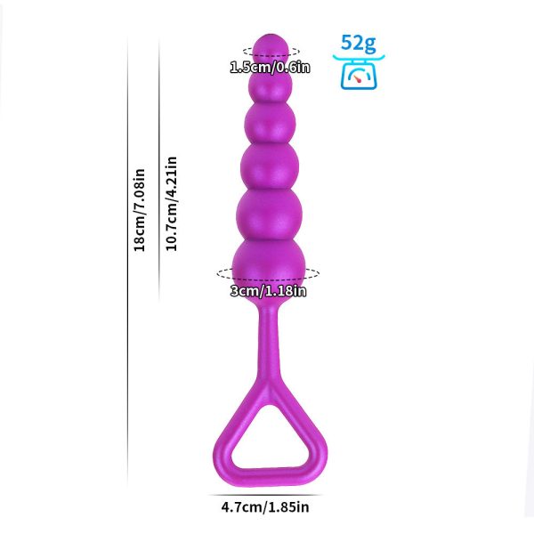 Premium Steel Long Anal Plug - Image 6