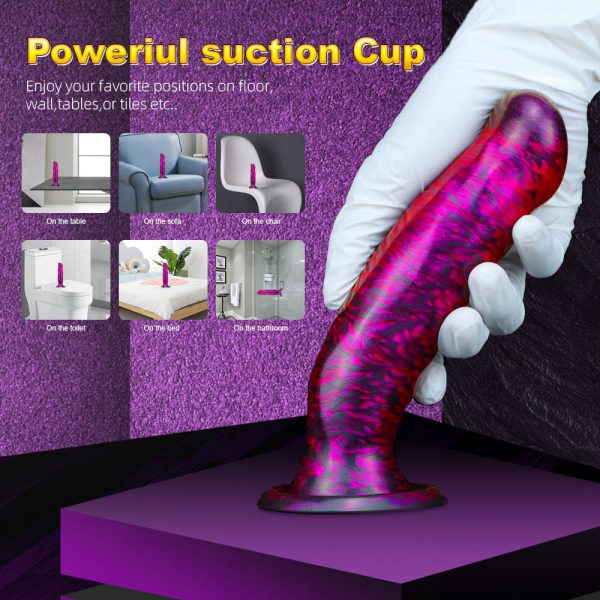 Multicolor Liquid Silicone Anal Plug - Image 3