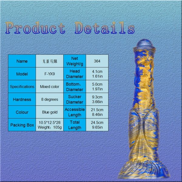Realistic Multicolor Silicone Dildo - Image 6