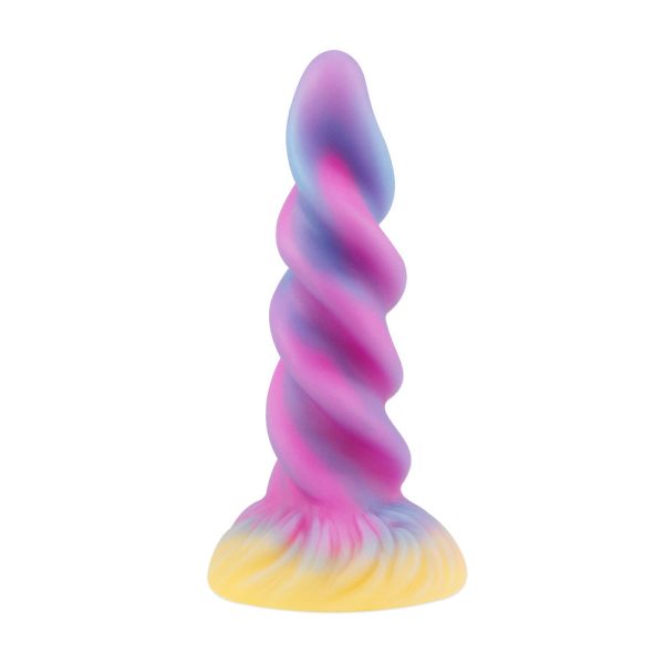 Fluorescent Spiral Fantasy Dildo - Image 5