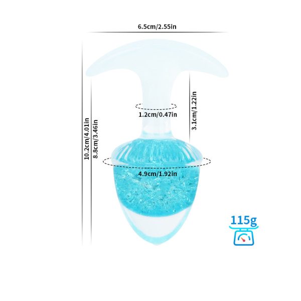 Liquid Silicone Crystal Butt Plug - Image 23