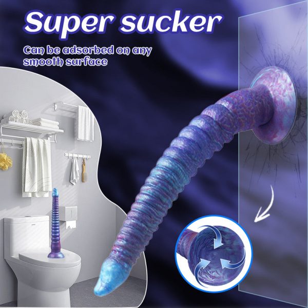 Lovecraftian Tentacle Silicone Plug - Fantasy Design Anal Stimulator for Men & Women - Image 4