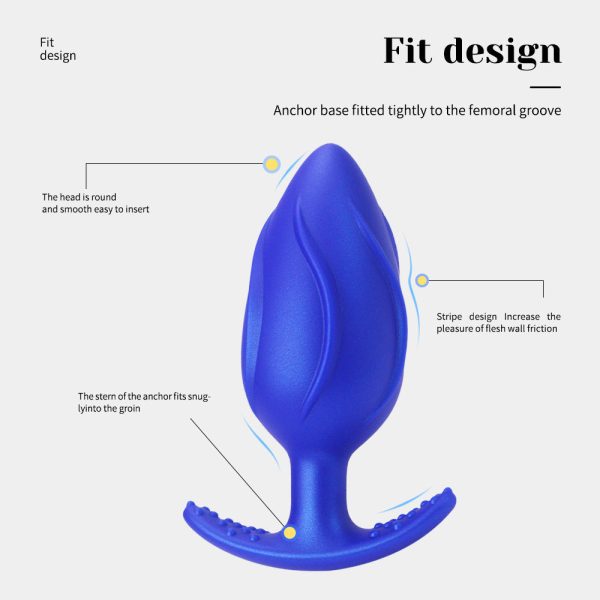 Anal Beads Plug with Stimulating Rollers - Image 3