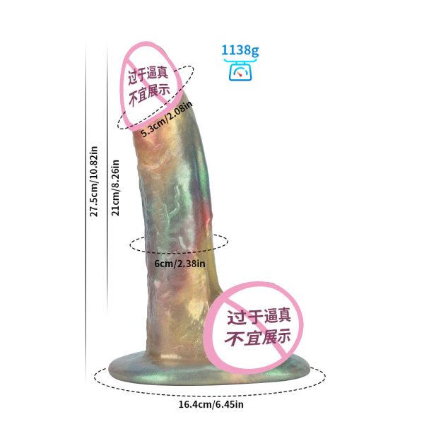 Rainbow Fantasy Dragon Dildo - Image 9