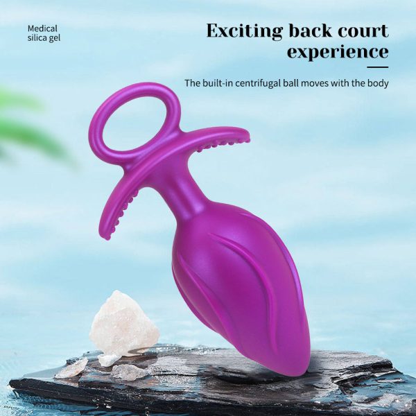 Stimulating Anal Beads with Rolling Balls - Universal Silicone Butt Plug for Couples & Solo Play - Image 3