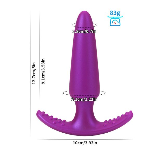 Stainless Steel Beginner Anal Plug - Image 6
