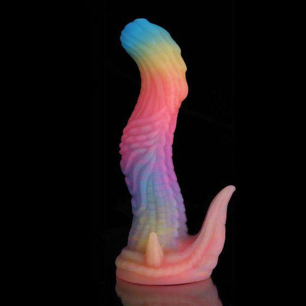 Neon Fantasy Silicone Dildo - Image 3