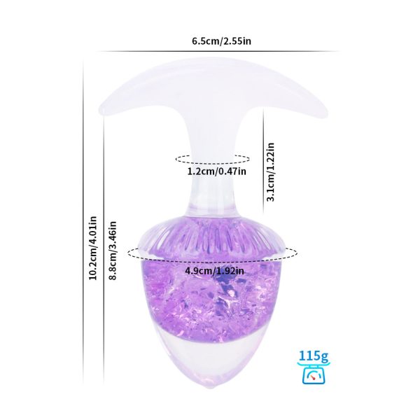 Liquid Silicone Crystal Butt Plug - Image 32