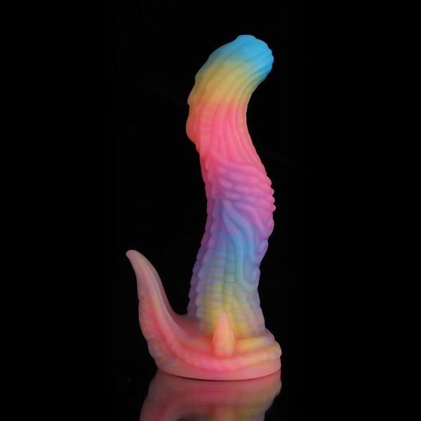 Neon Fantasy Silicone Dildo - Image 4