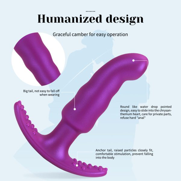 Luxury Metal Anal Expander - Wearable Stainless Steel Butt Plug for Couples - Image 3