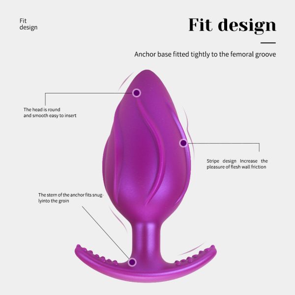 Premium Metal Anal Plug with Rolling Beads - Dual Stimulation Butt Plug for Couples - Image 4