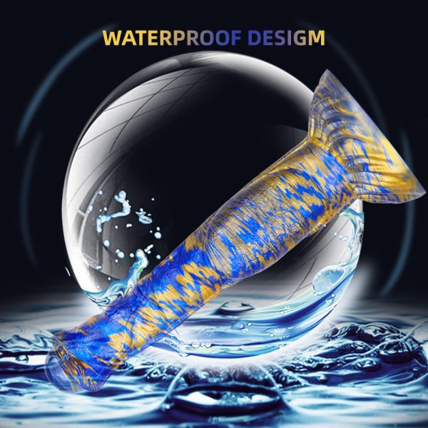 Realistic Multicolor Silicone Dildo - Image 4