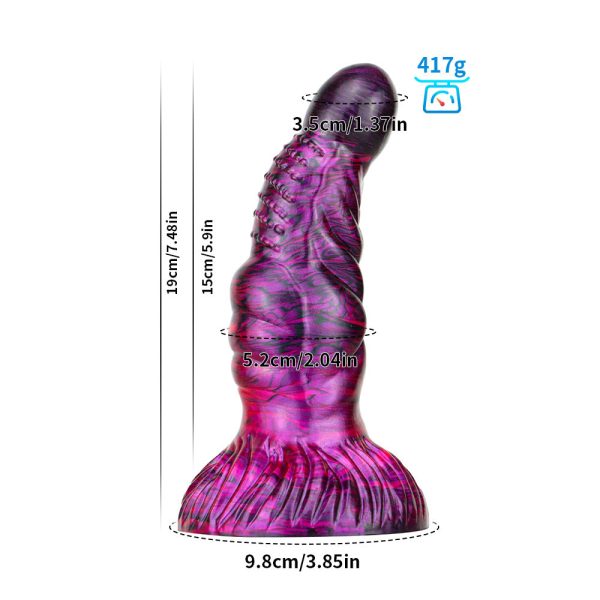 Giant Alien Design Silicone Dildo - Image 6