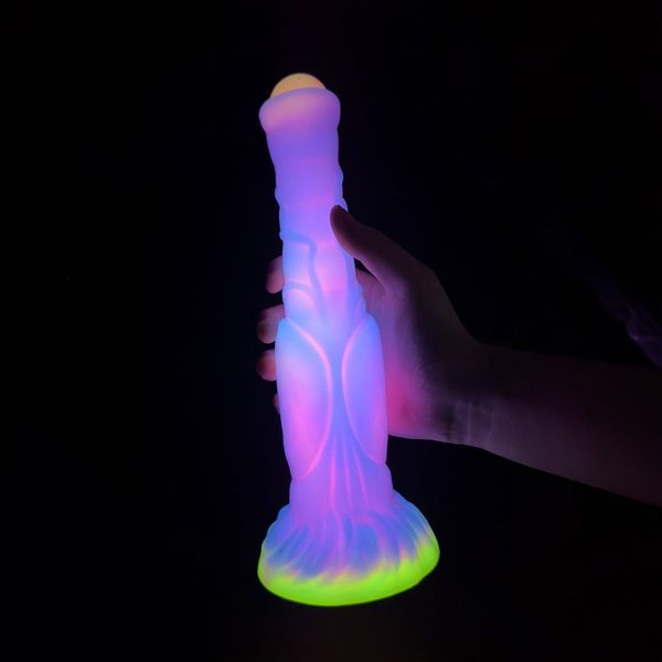 Night-Glow Animal Shaped Dildo - Image 2