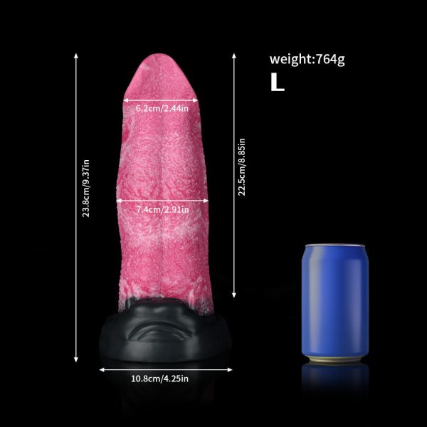 Fantasy Silicone Pleasure Toy - Dual-Use for G-Spot & Backdoor Stimulation - Image 7