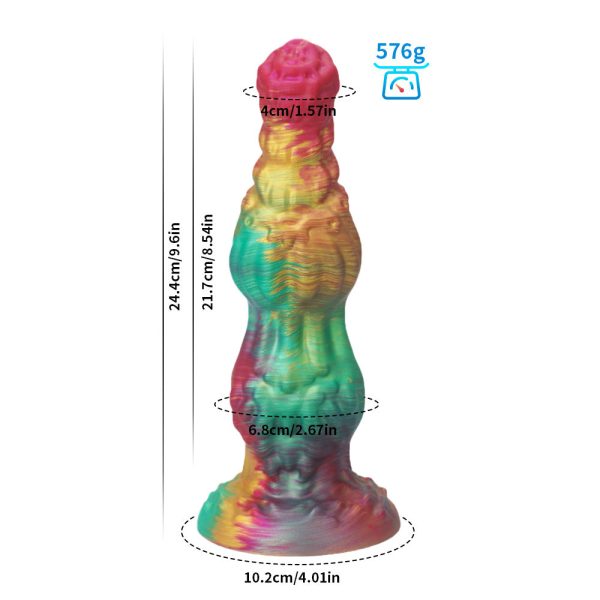 Artisan Liquid Silicone Stallion Massager - Ultra-Soft & Body-Safe Animal-Inspired Design - Image 7