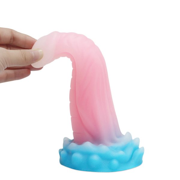 Luminous Snake-Shaped G-Spot Massager - Ultra-Flexible Glow Night Sex Toy - Image 4