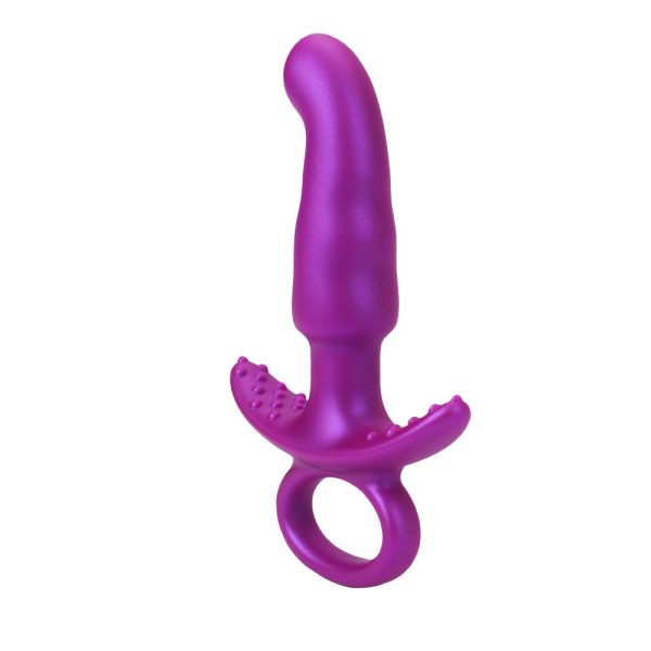 First Time Anal Plug - Smooth Silicone Starter Toy for Women with Comfortable T-Base - Image 5