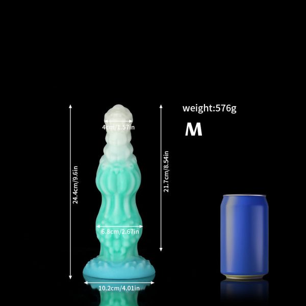 Platinum Silicone Fantasy Dildo - Image 7