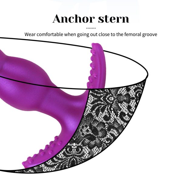Hybrid Metal-Silicone Anal Expander - Dual Material Plug for Temperature Play & Comfort - Image 4