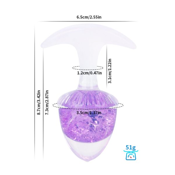 Liquid Silicone Crystal Butt Plug - Image 30