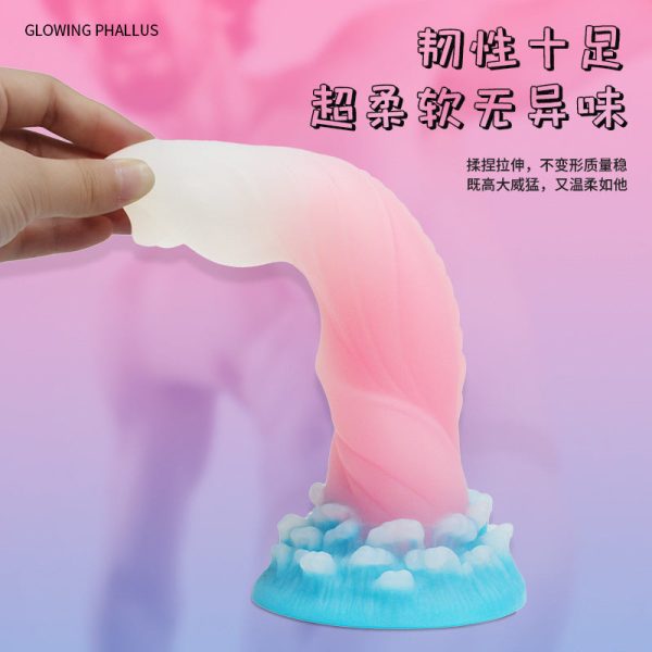 Color-Changing Silicone Anal Wand - Textured Surface for Progressive Stimulation & Temperature Play - Image 3