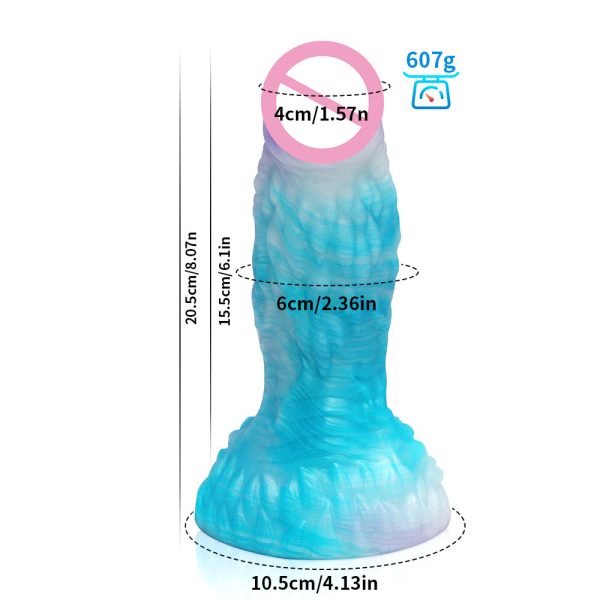 Pangolin Fantasy Silicone Dildo - Image 6