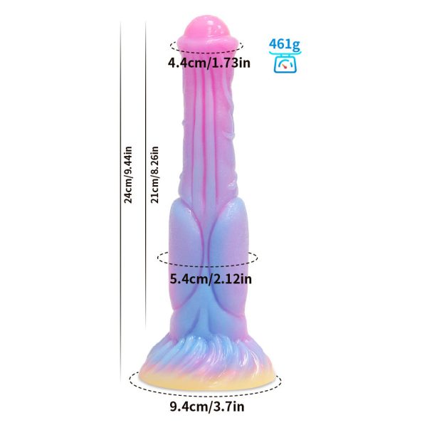 Viper Textured Silicone Plug - Unique Reptilian Pattern Anal Stimulator - Image 6
