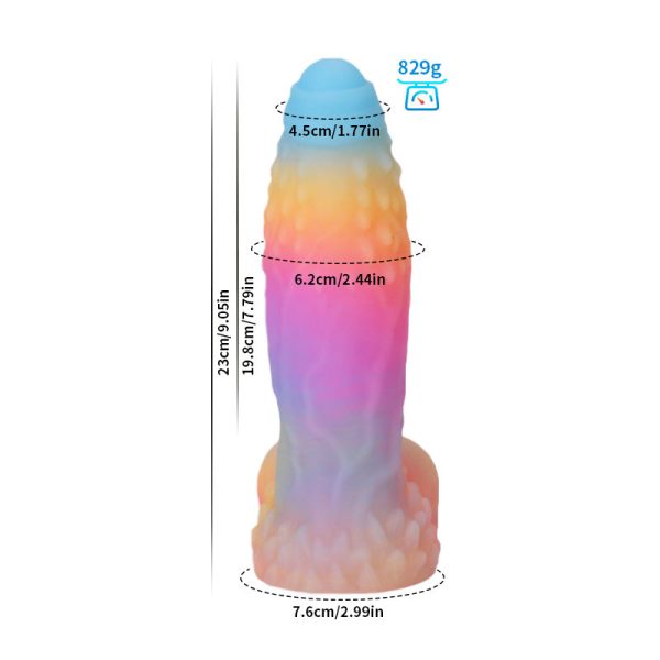 Fluorescent Dragon Dildo - Image 8