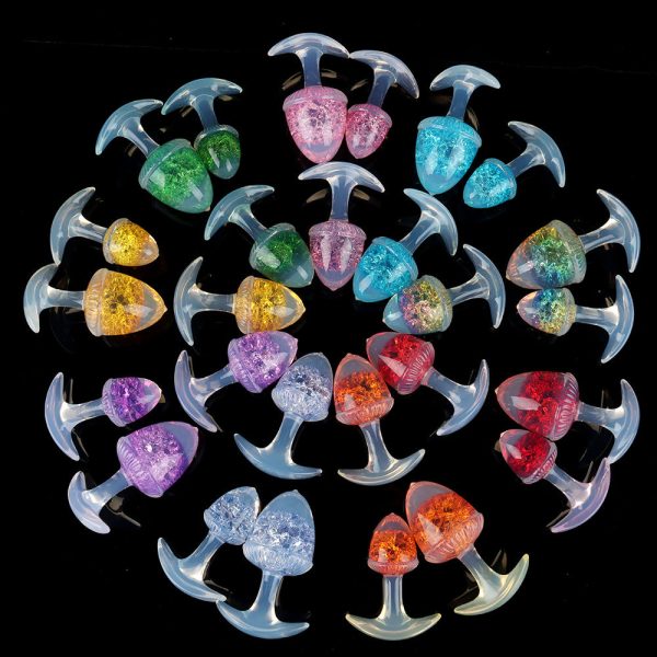 Liquid Silicone Crystal Butt Plug - Image 2