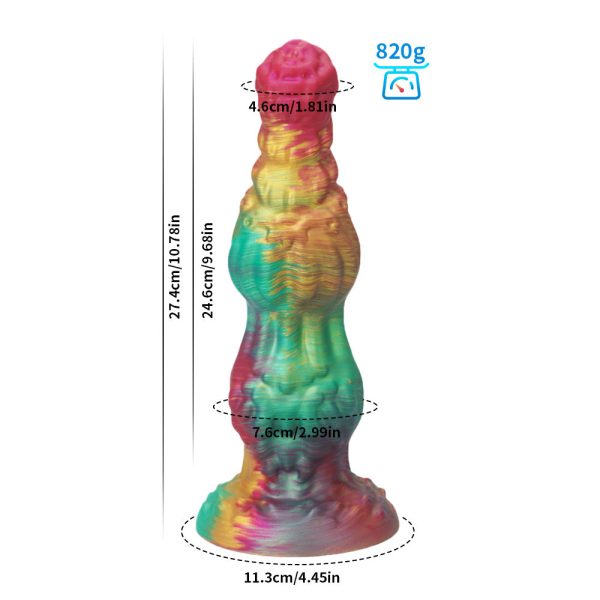 Artisan Liquid Silicone Stallion Massager - Ultra-Soft & Body-Safe Animal-Inspired Design - Image 8