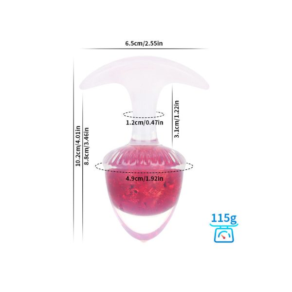 Liquid Silicone Crystal Butt Plug - Image 17