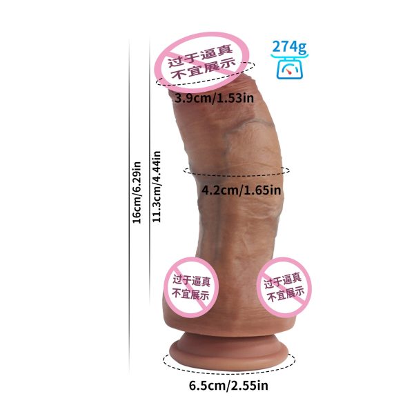 Thrusting-Compatible Silicone Dildo - Image 9