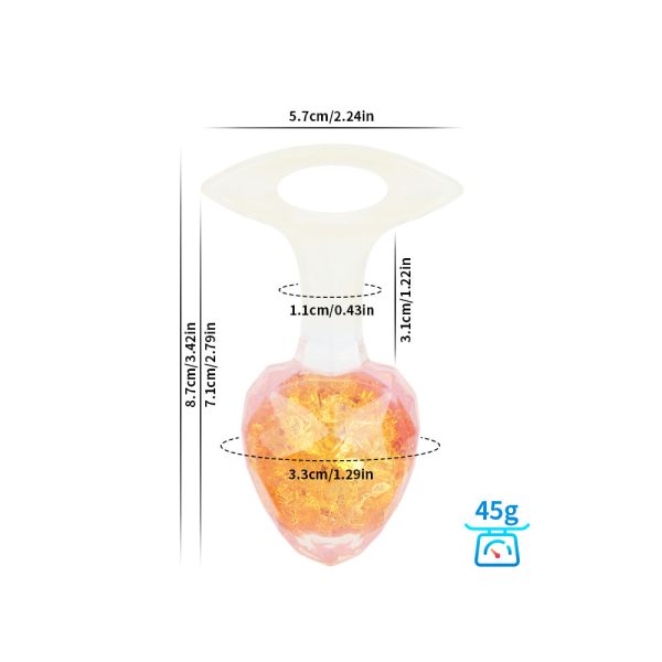 Platinum Silicone Crystal Anal Plug - Image 27